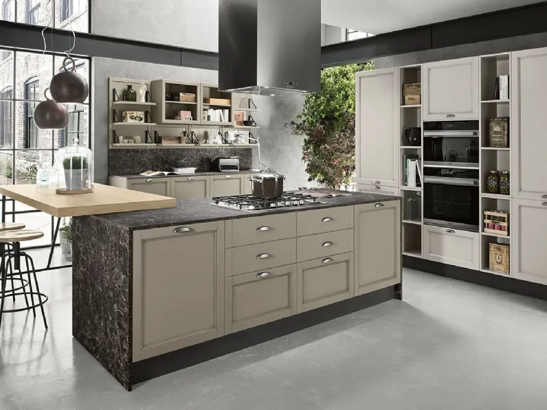Cucina Classica con isola Sinfonia 06 di Colombini Kitchen