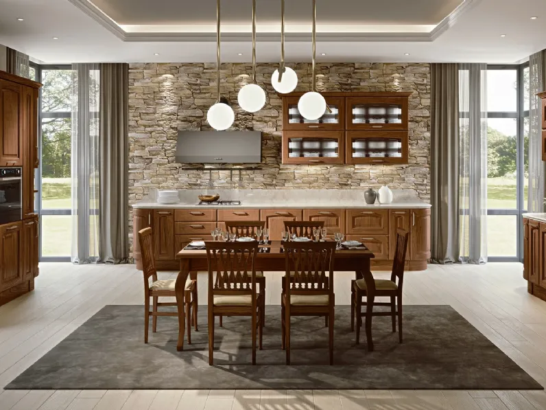 Cucina Classica ad angolo Veronica 08 di Lube