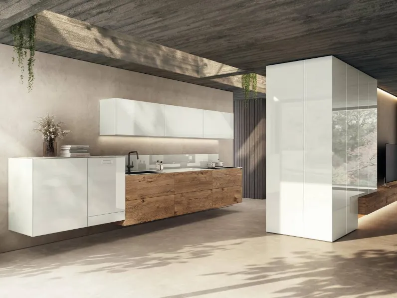 Cucina Design lineare 36e8 Project 2818 di Lago