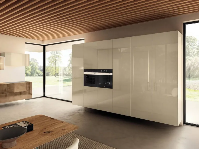 Cucina Design ad angolo 36e8 Project 2819 di Lago