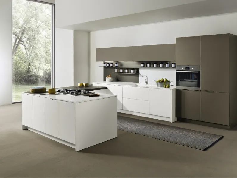Cucina Design con penisola Arena 13 di Maistri