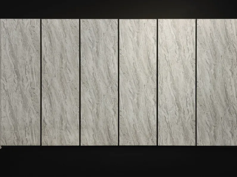 Cucina Design lineare a scomparsa in melaminico Arka 06 di Maistri