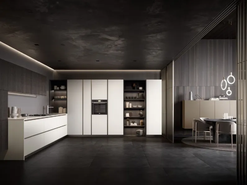 Cucina Design angolare Ypsilon composizione 07 01 di Armony