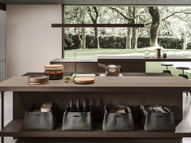Cucina Design con doppia isola Ak 07 04 di Arrital