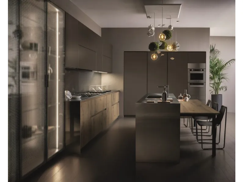 Cucina Design Factory con isola di Aster Cucine