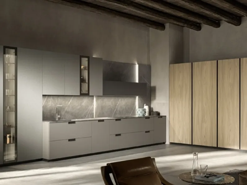 Cucina Design lineare Atelier di Aster Cucine