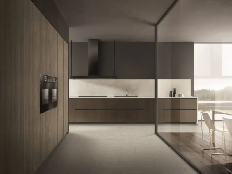 Cucina Design ad angolo Atelier di Aster Cucine