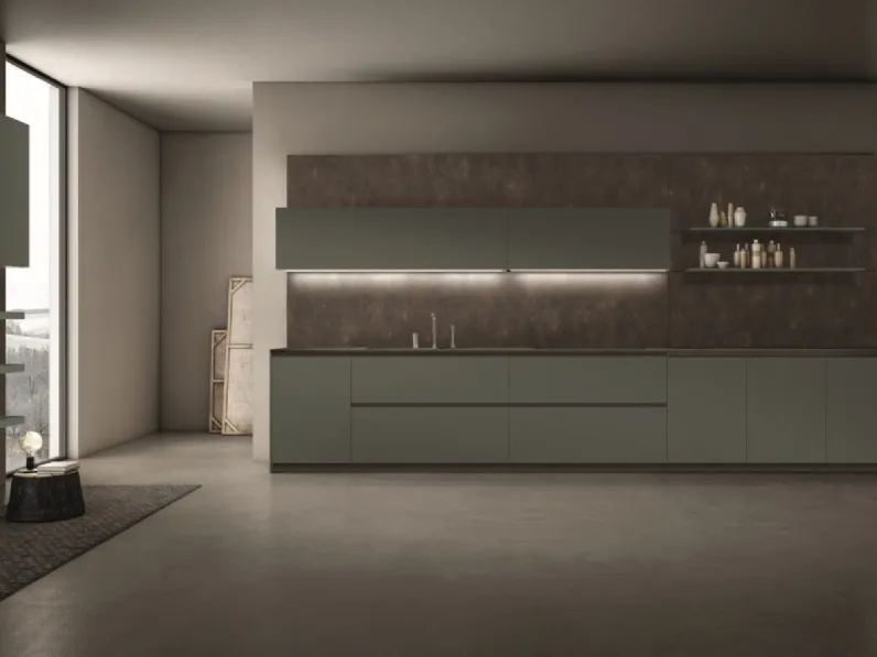 Cucina Design lineare Atelier di Aster Cucine