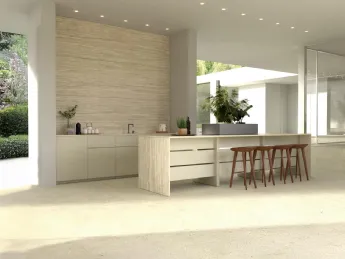 Cucina Design con isola B table e unità outdoor di Maistri