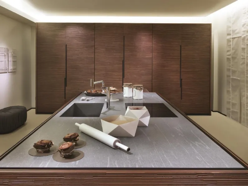 Cucina Design con top in marmo Bellagio 02 di Laura Meroni