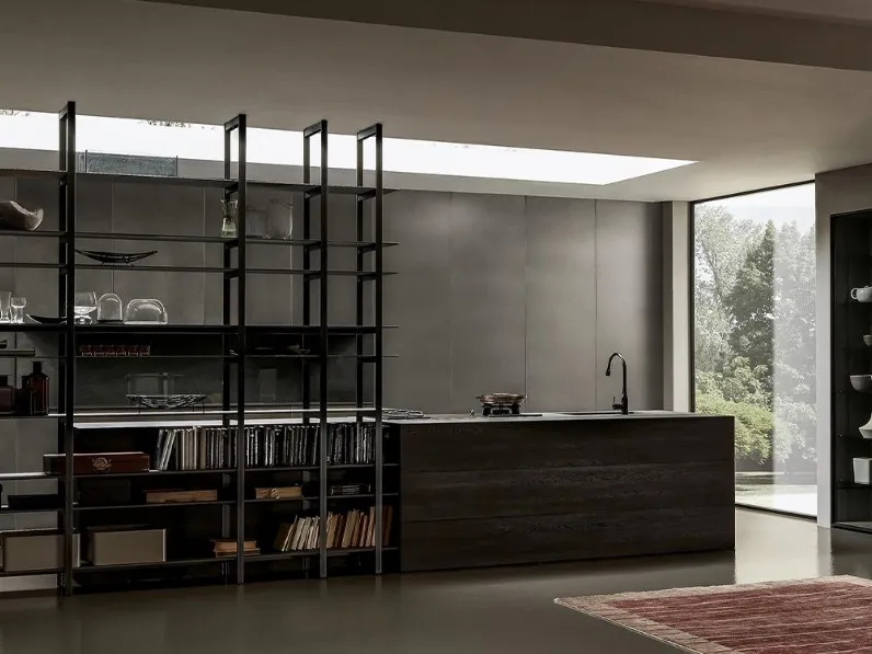 Cucina Design con isola Blade 02 di Modulnova