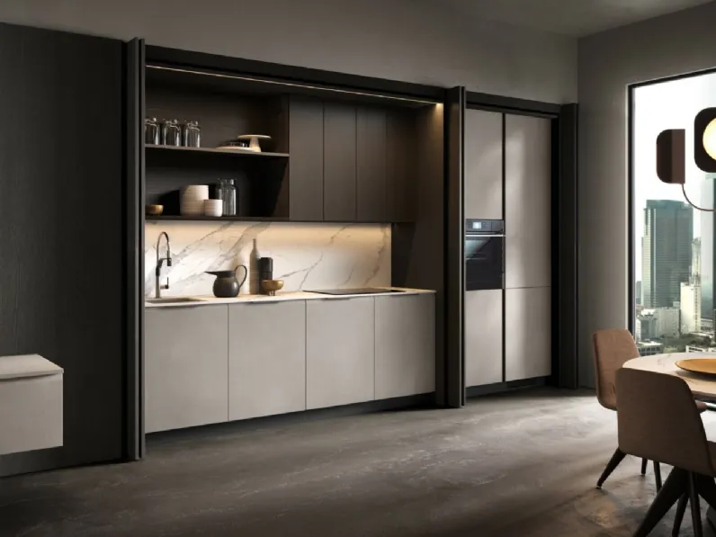 Cucina Design lineare Brera Academy di Aster Cucine
