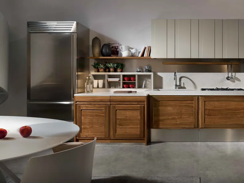 Cucina Design lineare Canaletto 1 de L'Ottocento