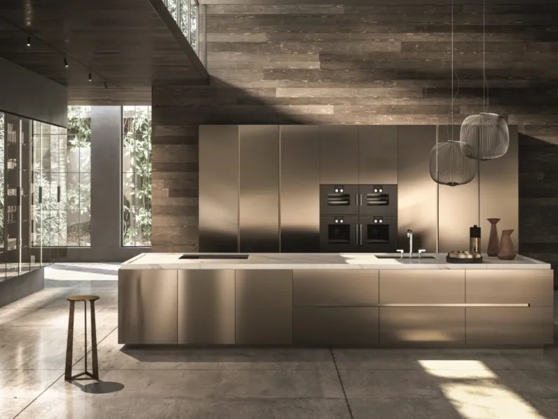 Cucina Design con isola Contempora di Aster Cucine