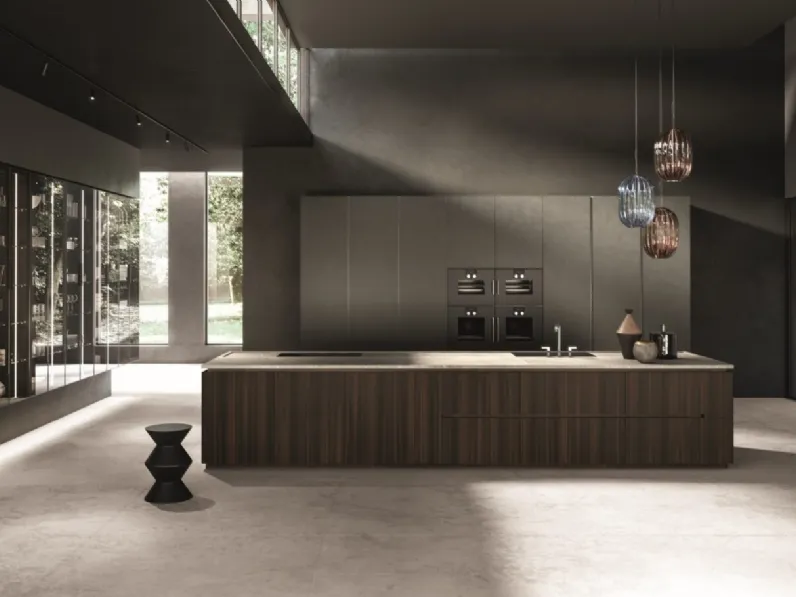 Cucina Design con isola Contempora di Aster Cucine