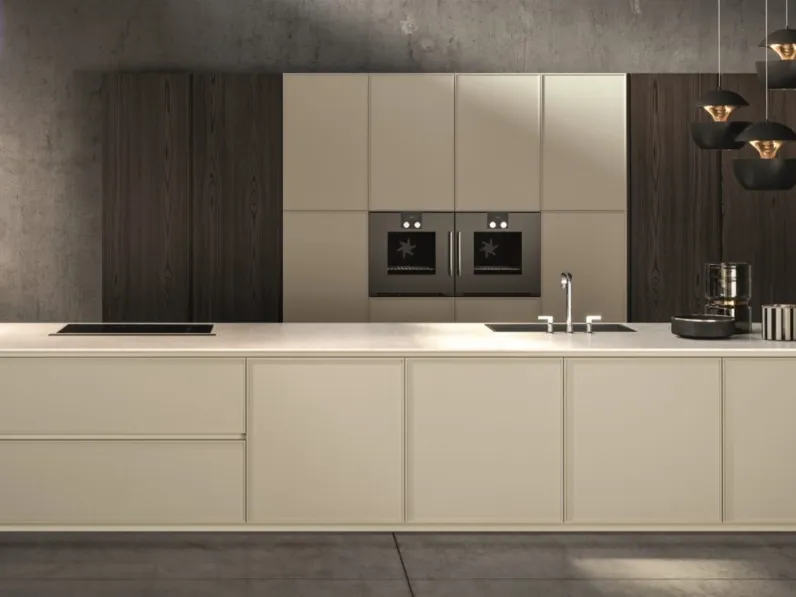 Cucina Design con isola Contempora di Aster Cucine
