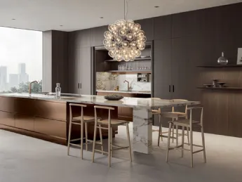 Arclinea presenta due nuovi modelli di cucina ad isola, Convivium e Lapis. Due proposte dall’innovat