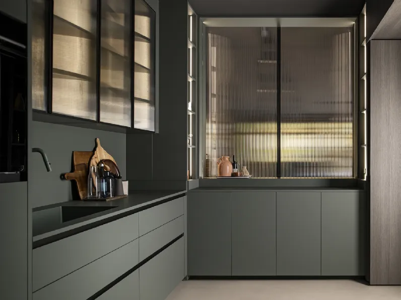 Cucina Design con penisola Dandy Collection di Mittel