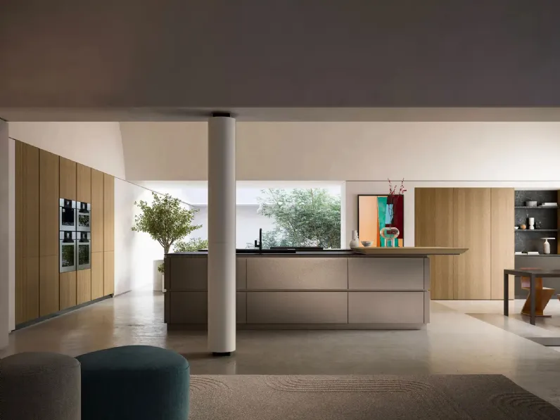 Cucina Design con doppia isola Diamond + Riga Portrait 26 di Armony