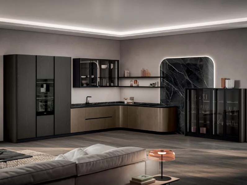 Cucina Design Domina angolare di Aster Cucine