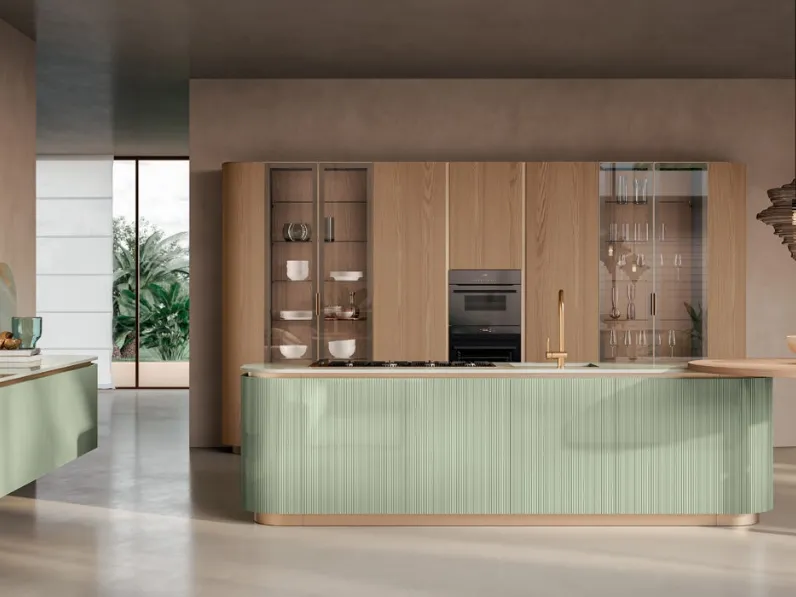 Cucina Design con isola Domina di Aster Cucine