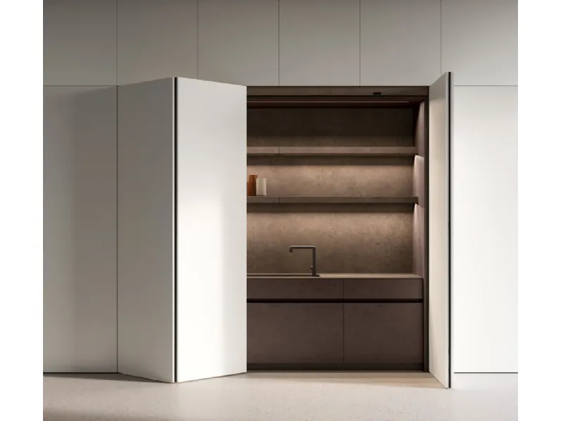 Cucina Design lineare Lain Project 3 di Euromobil