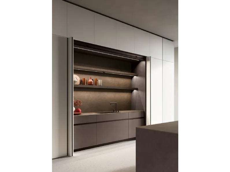 Cucina Design lineare Lain Project 3 di Euromobil