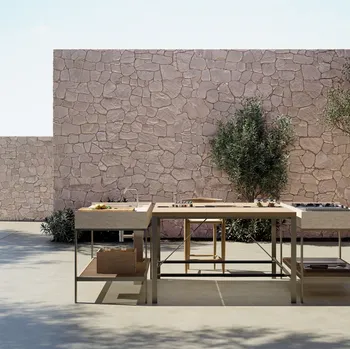 Cucina Design per esterno K-Garden 01 di Ernestomeda