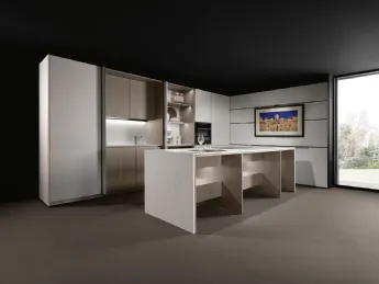Cucina Design con isola K table + Viva di Maistri