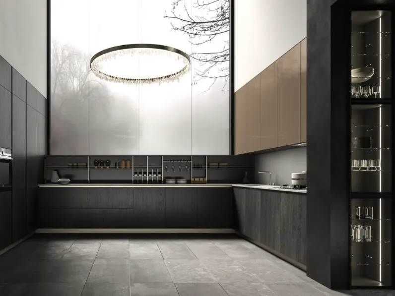 Cucina Design a golfo Lab13 Kitchen 01 di Aran