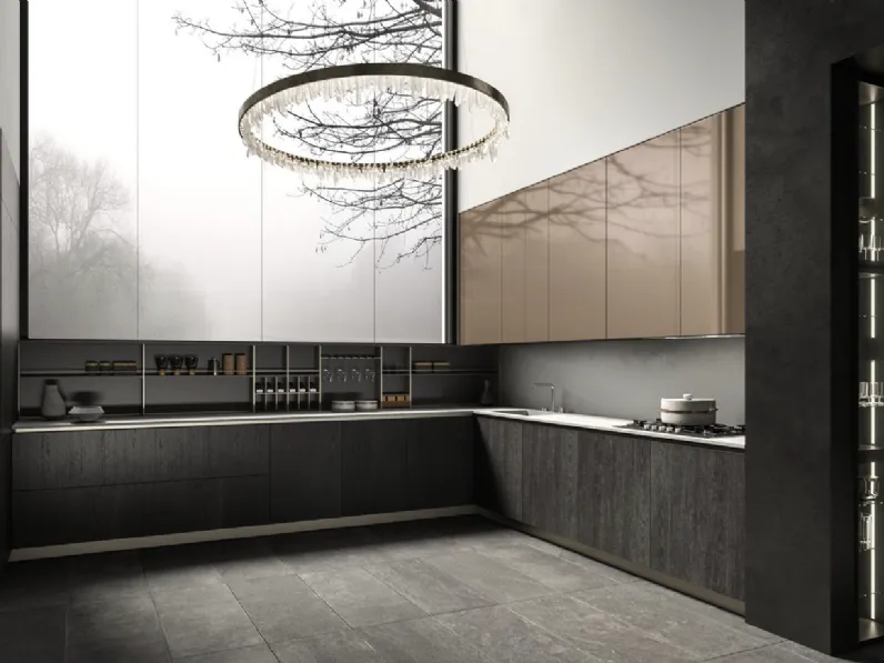 Cucina Design a golfo Lab13 Kitchen 01 di Aran