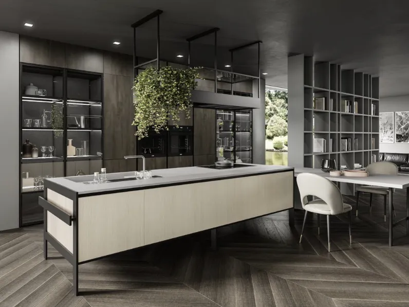 Cucina Design con isola Lab13 Kitchen 06 di Aran