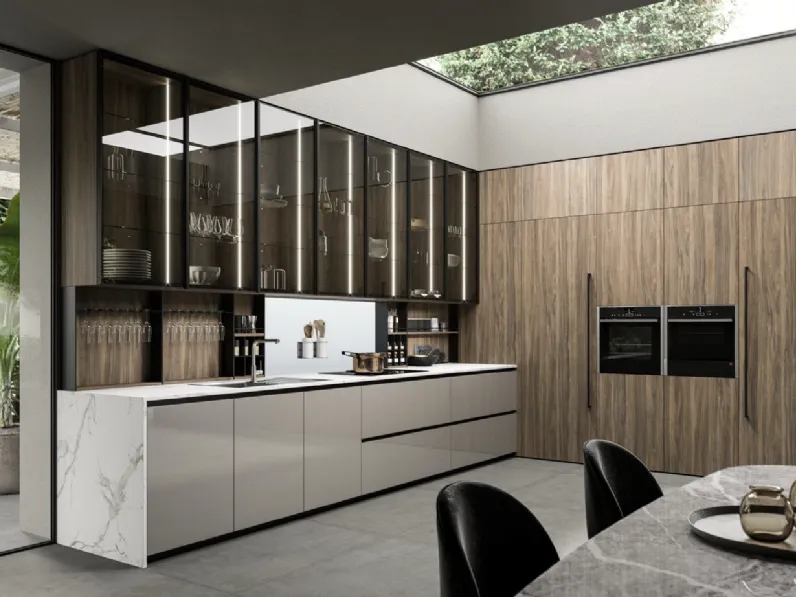 Cucina Design angolare Lab13 Kitchen 09 di Aran