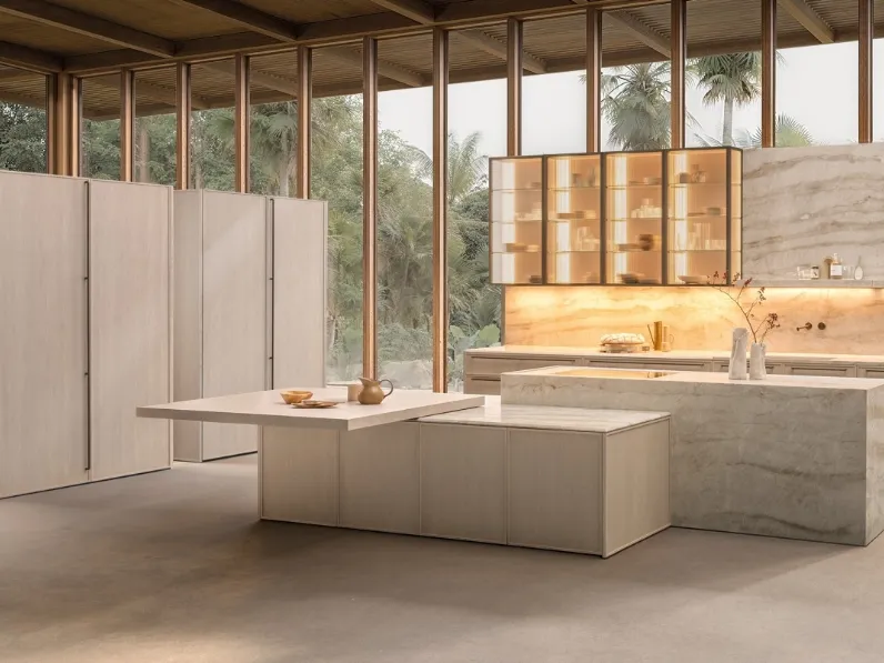 Cucina Design con isola Margo di Euromobil