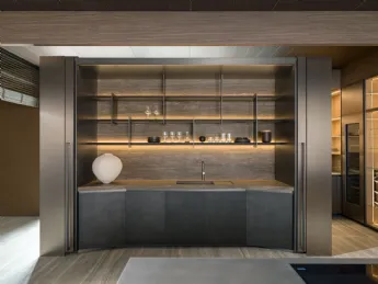 Cucina Design Tivalì 2|0 di Molteni & C: firma Yabu Pushelberg.