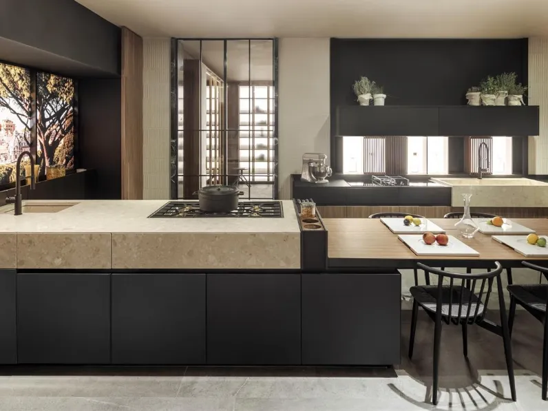 Cucina Design Monolite|Mediterraneum di Scic