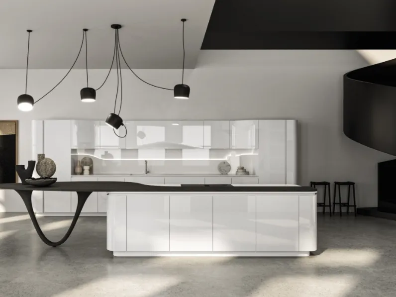 Cucina Design con isola Ola 04 di Snaidero