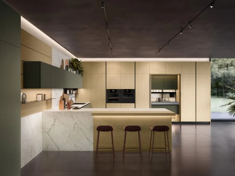 Cucina Design Omicron composizione 02 di Armony