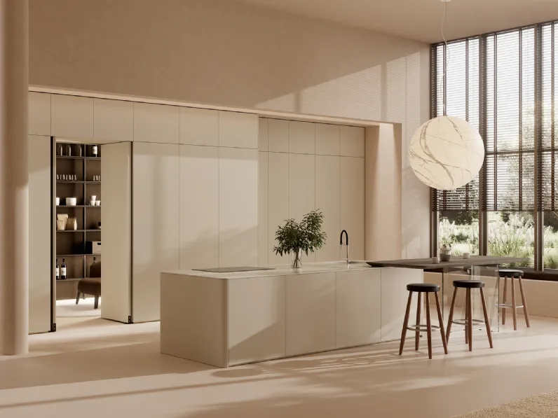 Cucina Design con isola One 02 di Ernestomeda