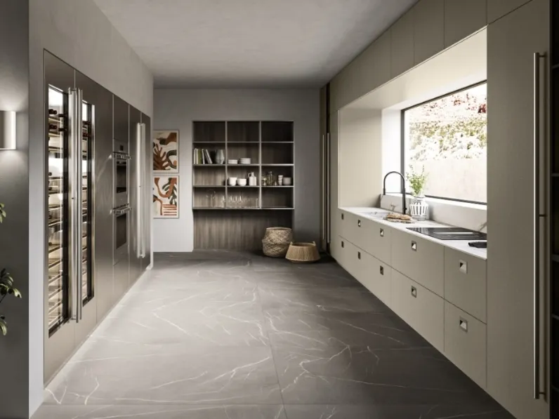 Cucina Design lineare Opera 02 di Snaidero