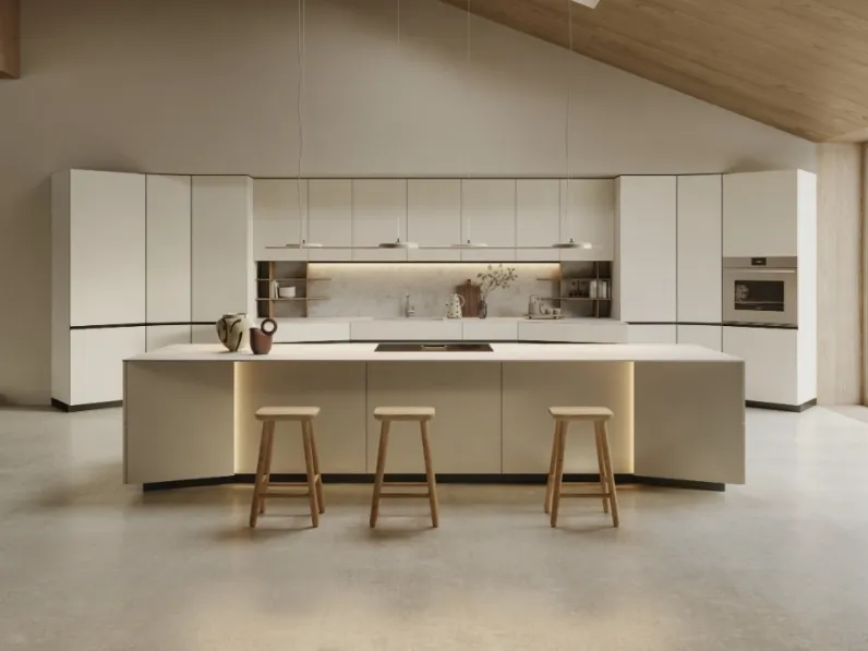 Cucina Design con isola Orbita 03 di Snaidero