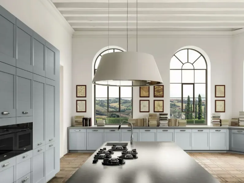 Cucina Design in frassino laccato Regula di Elmar