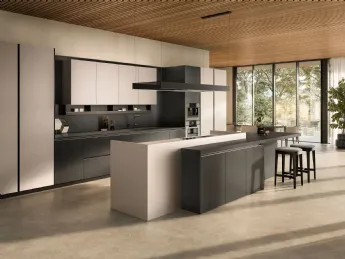 Cucina Design con isola Rho Portrait 04 di Armony
