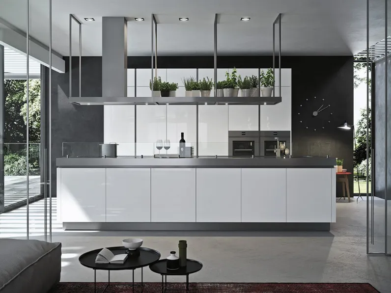 Cucina Design in laccato lucido Sistema 22 Ambiente 07 di Alta Cucine