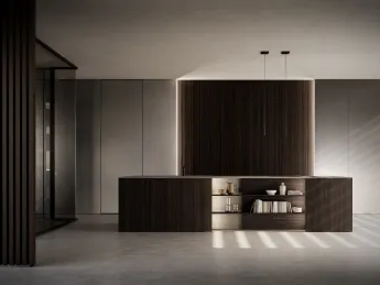 Una cucina dalle linee essenziali ma allo stesso tempo molto ricercate, che si contraddistingue per 