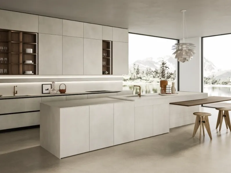 Cucina Design con isola Elementi 01 di Snaidero