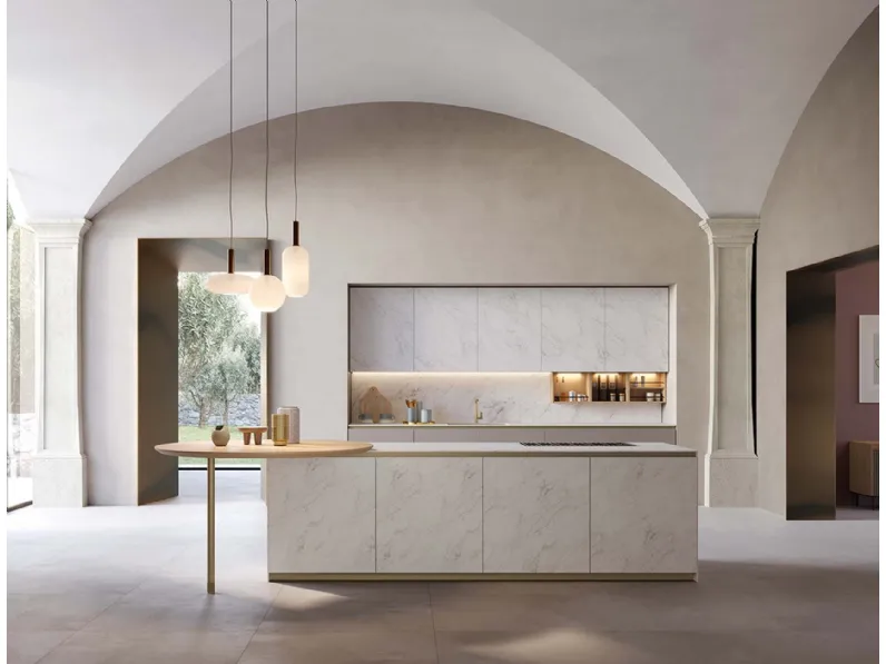 Cucina Design con isola T70 03 di Zecchinon Cucine