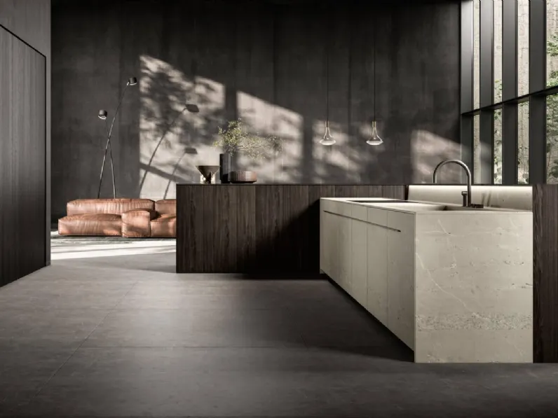 Cucina Design con isola Tai-O di Key Cucine