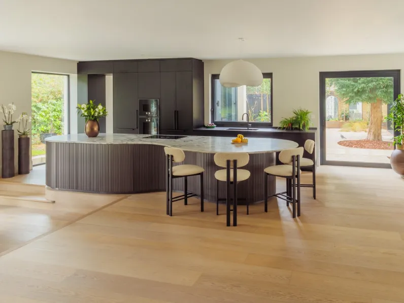 Cucina Design a isola Tangram 01 di Cesar