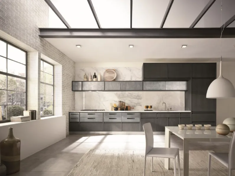 Cucina Design lineare Timeline di Aster Cucine